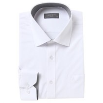 란체티 NC14 전판 무지스판셔츠 LVS 4501 WH 일반핏