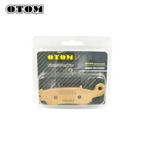 OTOM 앞 브레이크 패드 오토바이 부품 야마하 YZ YZX YZFW WR YZG 125 250 450 용 모토크로스 먼지 자전거 구리 베이스 디스크