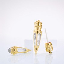 5ml 빈 립스틱 병 립글로스 튜브 컨테이너 DIY 립 밤 액체, 01 5ml, 03 gold
