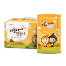 배돌이 깜늘이 어린이 흑마늘 배즙 100ml, 흑마늘 + 배 혼합맛, 60개