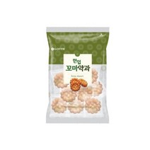 롯데 비상식량 사무실과자 기린이네 달달구리 한입꼬마약과 20봉 탕비실 단체간식, 4개