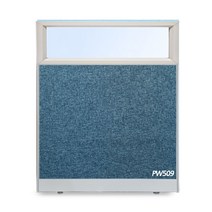 진웅파티션 PVC 45T 높이 1200 반유리 사무실파티션 파티션 (부속별도), PW509