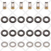 메르세데스 벤츠 쌍용 M161.951 A161078345 연료 인젝터 서비스 수리 키트 필터 오링스 씰 그로밋 6, 01 6 SET