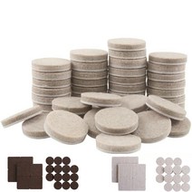 펠트 의자 다리 패드 5mm 두께 바닥 스크래치 보호 매트 음소거 미끄럼 방지 자체 접착 DIY 가구 액세서리 20mm, [3] C