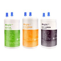 WPU-A610C 전체세트 필터테크 정수기필터호환 프리미엄플러스 단방향 3인치 (UF), 없음