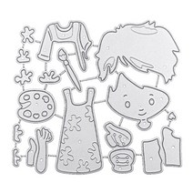 엠보싱 절단 죽이 금속 다이 컷 스크랩북 템플릿 기프트 카드 제작