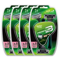 포멀비 포맨 퍼펙트3 저자극 3중날 면도기 3개입X4세트/ 총 12개, 단품