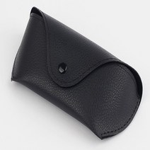 인조 가죽 안경 보관함 선글라스 집 똑딱이 1구 여행 휴대용 10개입