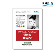 두릭스 글로시 190g 4x6 5x7 DURIX Glossy 인화지 사진인화지 포토용지 사진용지 광택지 고광택 /샘플용지 증정, 5x7 100매