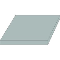 Sorbothane 진동 댐핑 시트 스톡 40 Duro 1 10 x 12 12인치, 3/4 x 12 x12in, 50 Duro