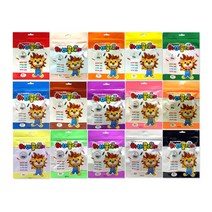 토단 하비 클레이 50g 낱개. 칼라클레이 촉감놀이 유치원미술 어린이집, 노란색