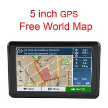 GPS 자동차 네비게이션 USB 충전 편리한 FM 송신기 5.0 인치 장치 어댑터, 02 5inch Europe map