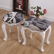 안마의자천갈이 미용 마사지 침대 천갈이 의자 커버 1pc 유럽 메이크업 시트 라운 스툴, 둥근, 이십 일