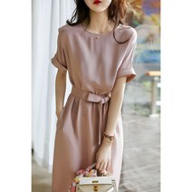 홈쇼핑원피스 5 6 원피스 하이틴 월 하객 룩 경성의복 브라이덜샤워 트위드 연두 핑크 색 단톤 청담며느리