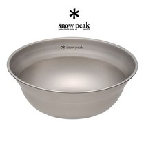 스노우피크 캠핑 아웃도어 SP 테이블웨어 볼 M (TW-030) L (TW-031)