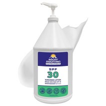 Rocky 마운틴 Sunscreen - 레귤러 갤런 SPF 50 177830, 128 Fl Oz (Pack of 1), SPF 30 Lotion