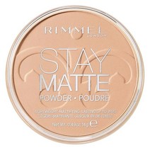 Rimmel London Stay Matte 롱래스팅 프레스드 파우더 투명 [001] 13.0.49 포장은 다를 수 있음, 0.49 Ounce (Pack of 1), Silky Beige
