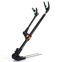 루키드 일체형 민물 받침대 접이식 받침틀 낚시대 거치대, 2.1m