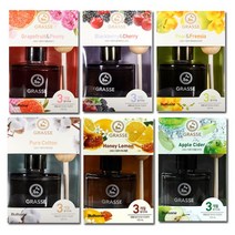 불스원 프리미엄 그라스 차량용 디퓨저 105ml 6종 중 택1, 애플사이다, 1개
