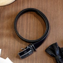 꼬미상점 젠틀안트 남자정장벨트 소가죽 자동벨트 GK-GEN01-BK