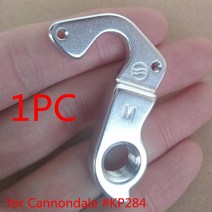 CANNONDALE # KP284 용 자전거 기어 행거 1 개 빠른 CX 불스 블랙 키즈 스트리트 24 트레일 알테아 시리즈, 01 YGH123SP1