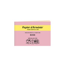 [파피에르다르메니] 프랑스 페이퍼인센스 (종이방향제) - 로즈 (핑크)