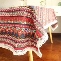 감성 캠핑꾸미기 차박 식탁보 테이블천 테이블보, 상세이페이지 참고, 레드 140x140cm