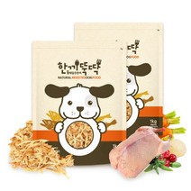 한끼뚝딱 소프트 국산 강아지 사료 2kg+사은품, 2, 4_오리고기 1kg x2 + 사은품