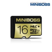 미니보스 microSD카드 CLASS10 16GB 외장메모, MLC 16GB
