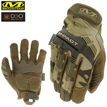 MechanixWear 메카닉스 웨어 엠팩트 글러브 (멀티캠) 택티컬 장갑, 사이즈:L