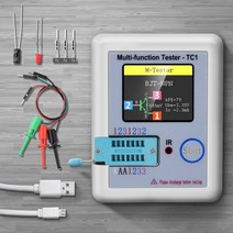 발전기 트랜지스터 테스터 lcr lcr-tc1 1.8 tft lcd display multi-meter 다이오드 triode capacitor resistance npn 206