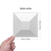집 벽 혁신 기하학 3d 벽 패널 비 자체 접착 3d 벽 스티커 아트 세라믹 타일 벽지 룸 욕실 천장, 13