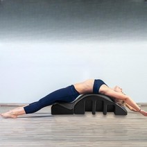 집에서 허리재활장비 체어 요가 필라테스기구, 블랙