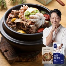 알렉스 갈낙탕 4세트[갈비탕 4팩(800g/팩) 낙지 4마리(1팩)], 단품