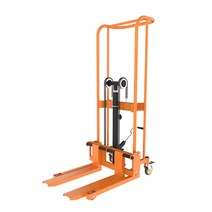 수동 미니지게차 소형리프트 운반기 수동 스태커, 200kg 상승 0.9m 유니버설