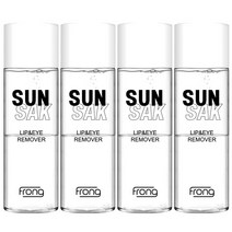 프롱 순삭 립 앤 아이 메이크업 리무버 100ml, 4개