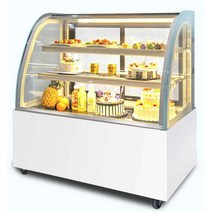 카페 디저트 베이커리 디스플레이 음식 냉장 진열장, 900x700cm  블랙 [사각형]