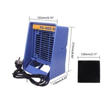 국소배기장치 fa-400 솔더 철 연기 흡수기 esd fume extractor 전기 수리 도구 용 흡연 악기 220v110v, 나는 플러그
