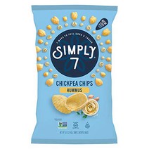 Simply 7 Chickpea Hummus Chips Sea Salt １ Ounce (Pack of 24), 1