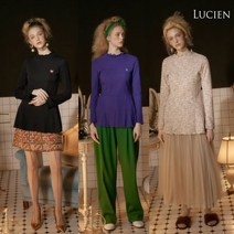 루시앙 루시앙_여성 루시앙 로맨티카 골지 프릴 페퓰럼 티블라우스 3종 택1 (P001640269)