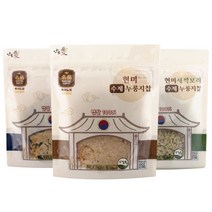 [유기농맘] 유기농 현미 누룽지 칩 과자 간식 3종 묶음 (현미 새싹보리 김)