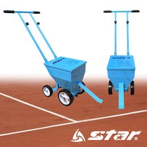 스타 소형 다목적 라인기 테니스 육상 운동장 라인 선긋기 5cm 7cm 높이조절, 대