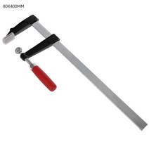 목공 고력 목재 클램핑 CA를위한 헤비 듀티 F- 클램프 바 클립 클램프, 80x400mm
