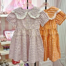 로엠걸즈 NC05 요루지 반팔 체크원피스 RGOW2245P