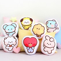 방탄 소년단 BT21 미니니 소프트 쿠션 굿즈, 혼합/쿠키