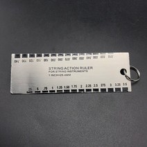 기타 브리지 홀 갭 검사 빌딩 테이퍼 직경 깊이 게이지 미터 측정 눈금자 수리 도구