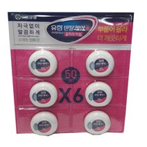 유한양행치실 유한양행 덴탈케어 울트라치실50m X 6입, 6개입