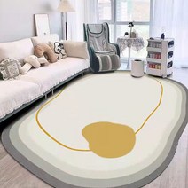 템팜 먼지없는 거실 디자인 인테리어 러그 (250CMX180CM) 주문제작 미끄럼방지 유아방