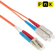 (Netmate) LC-SC-2C 멀티모드 광점퍼코드 케이블 1M TANI * 321EA, 본상품선택