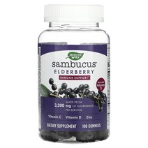삼부커스 엘더베리 이뮨 써포트 1600 mg 100 구미, 1개, 1병, 100정